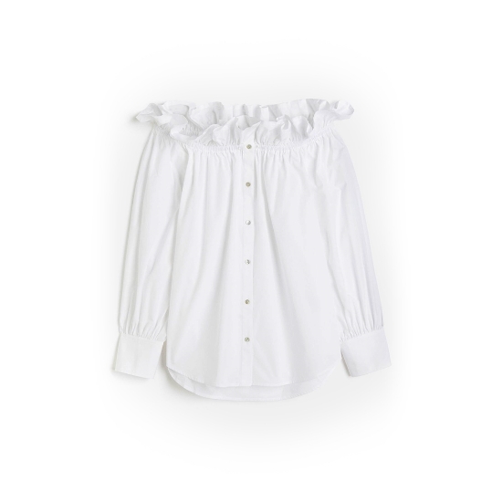 تصویر بلوز بیرون از شانه